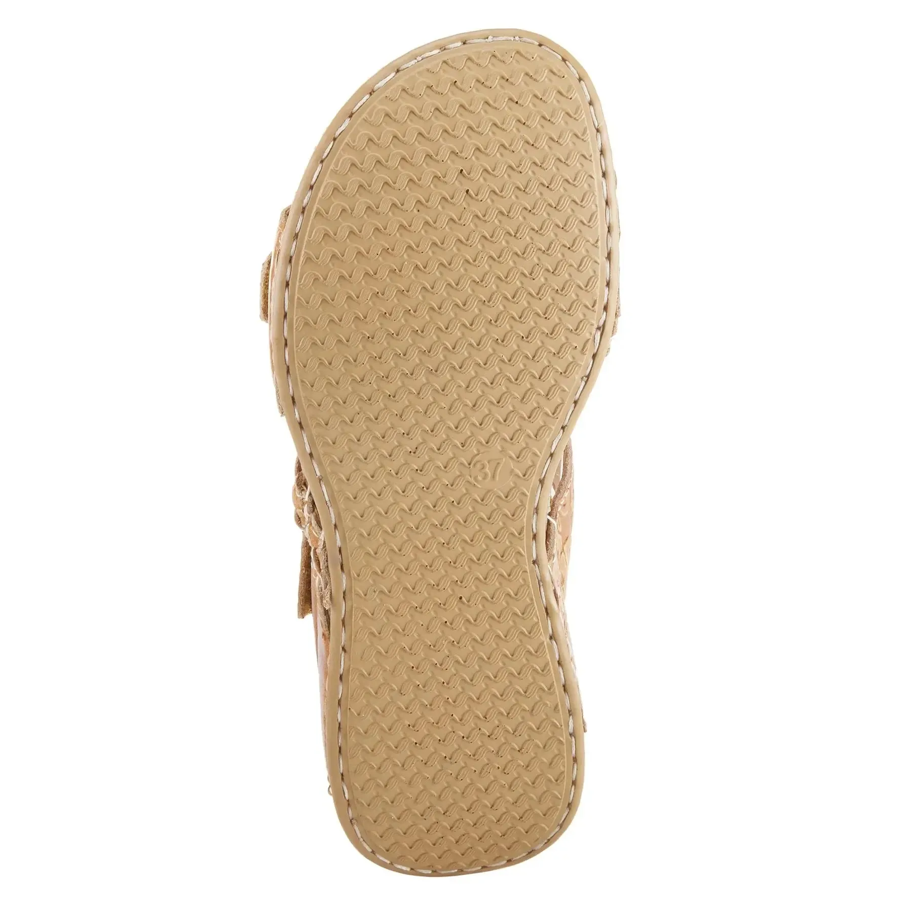 ASTRA SLIDE SANDALS L'ARTISTE - TAN LEATHER