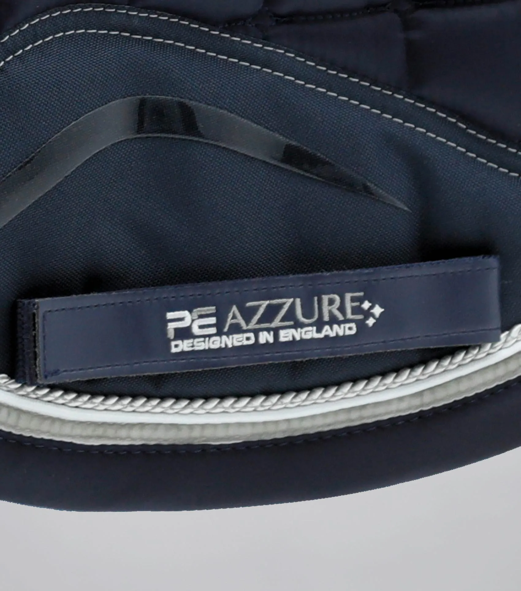 Azzure Anti-Slip Satin Dressage Square Navy