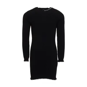 Balmain Black Knit Dress