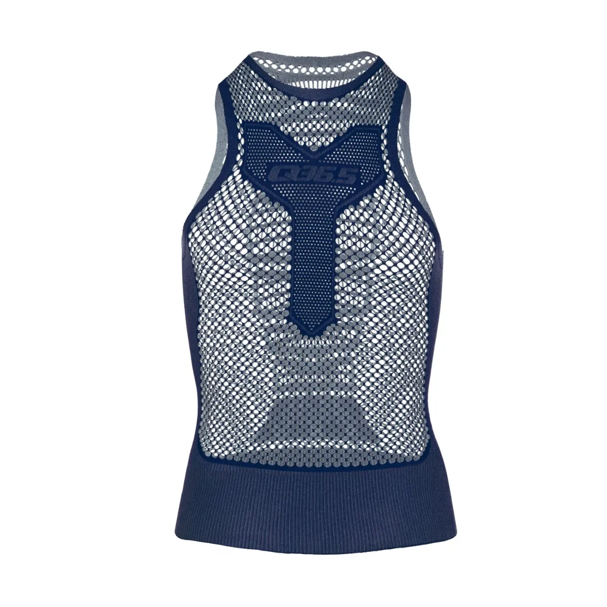 Base Layer Q36.5 Base Layer Zero Mesh Tank Top Navy Blue