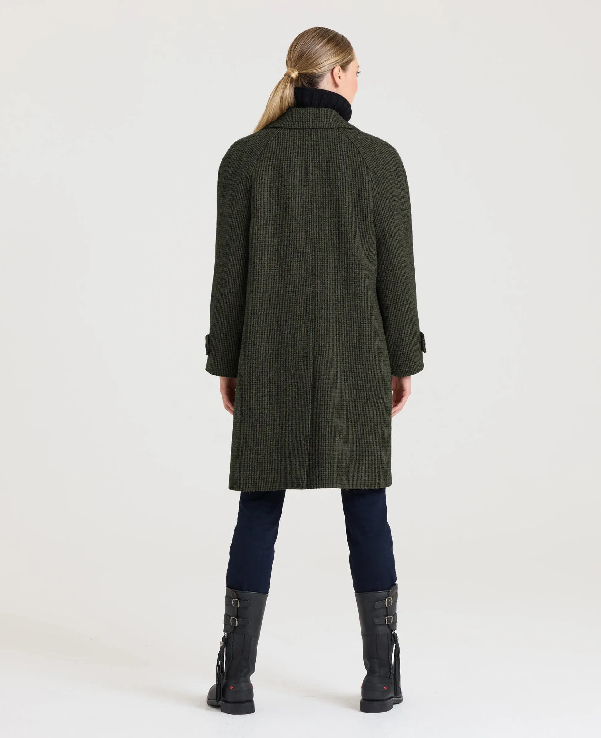 Brompton Tweed Wool Coat