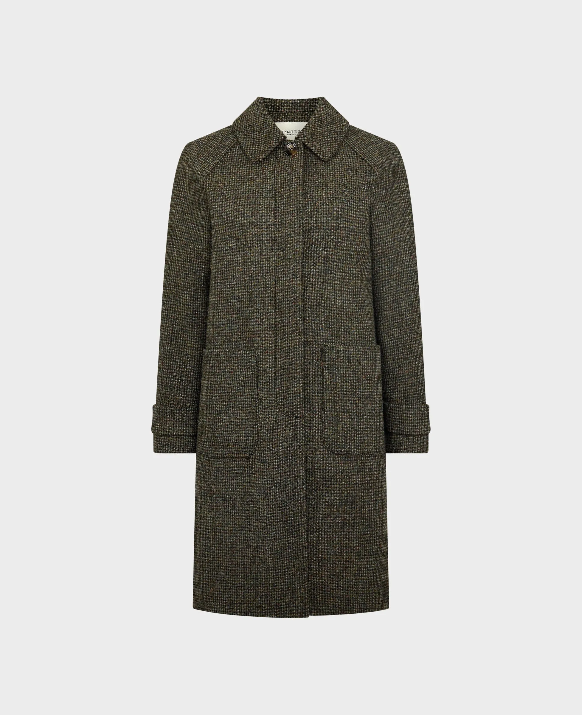 Brompton Tweed Wool Coat