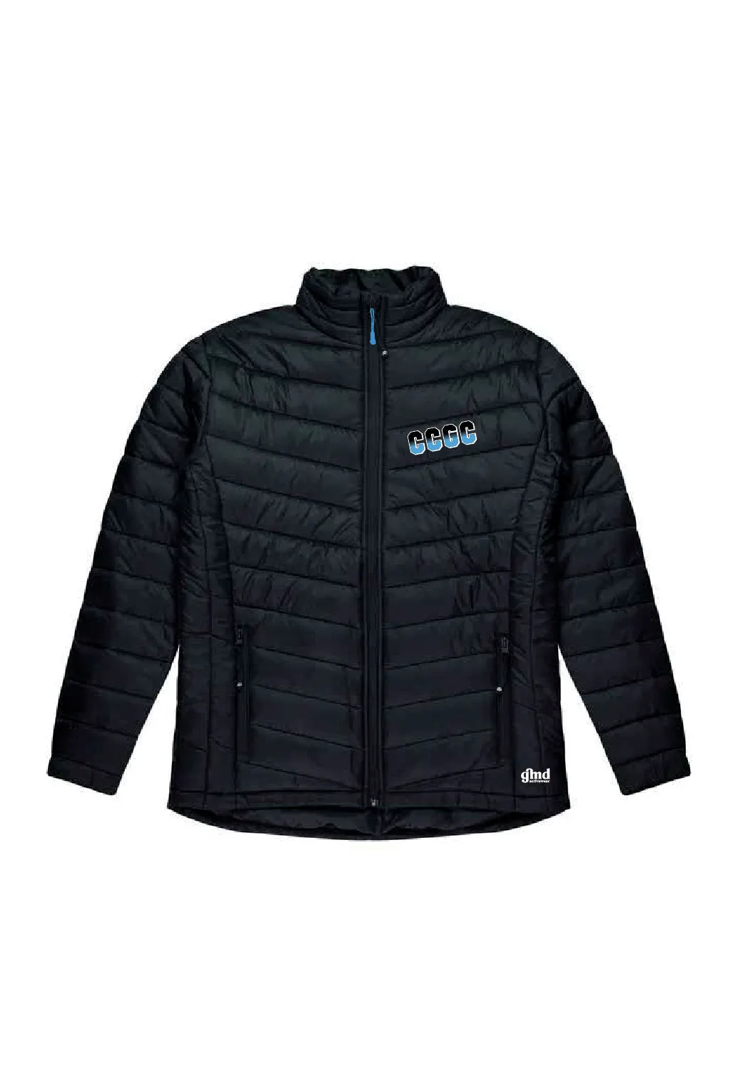 Canberra City Gymnastics - Black Puffer Jacket