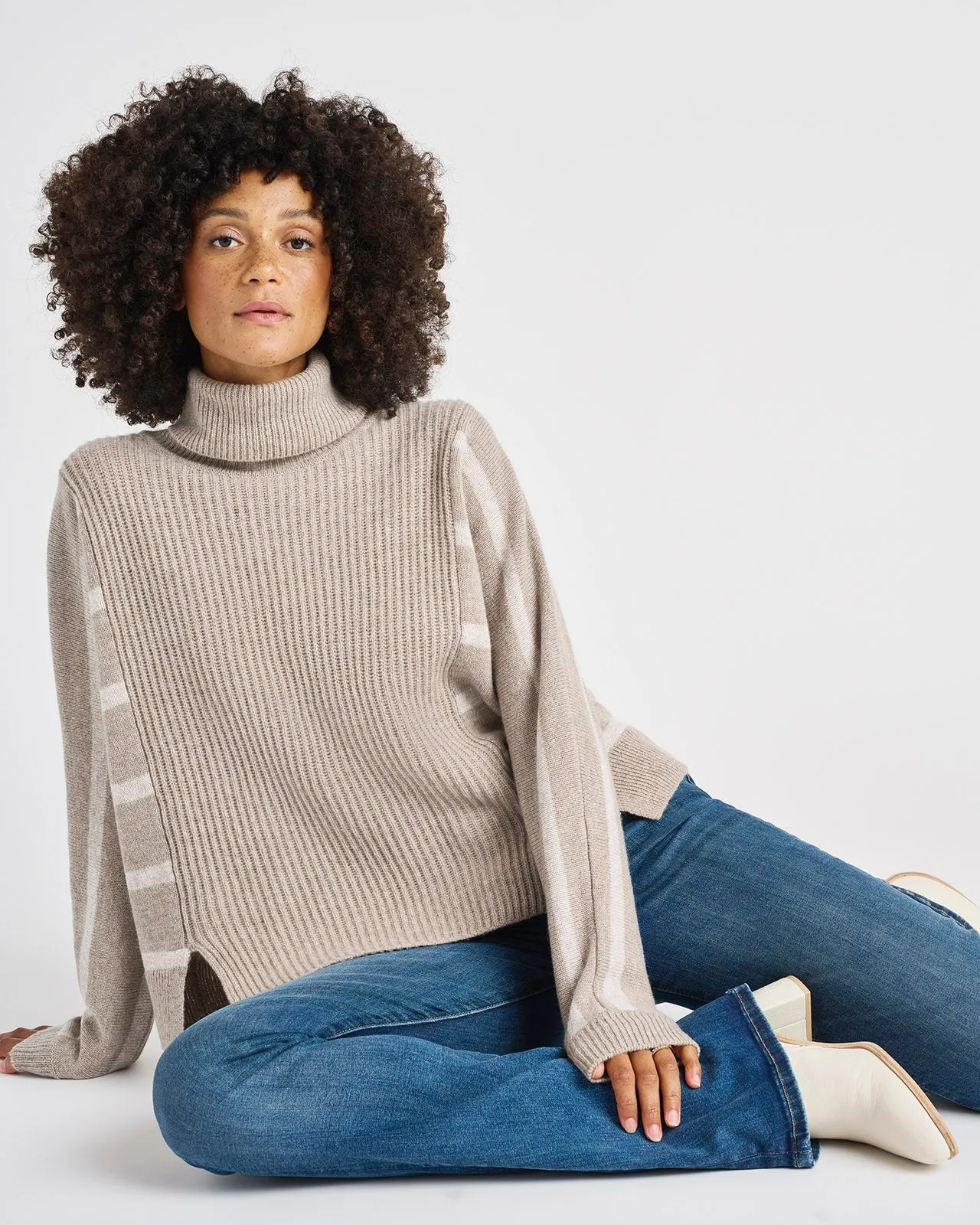 Cashblend Bette Turtleneck Sweater