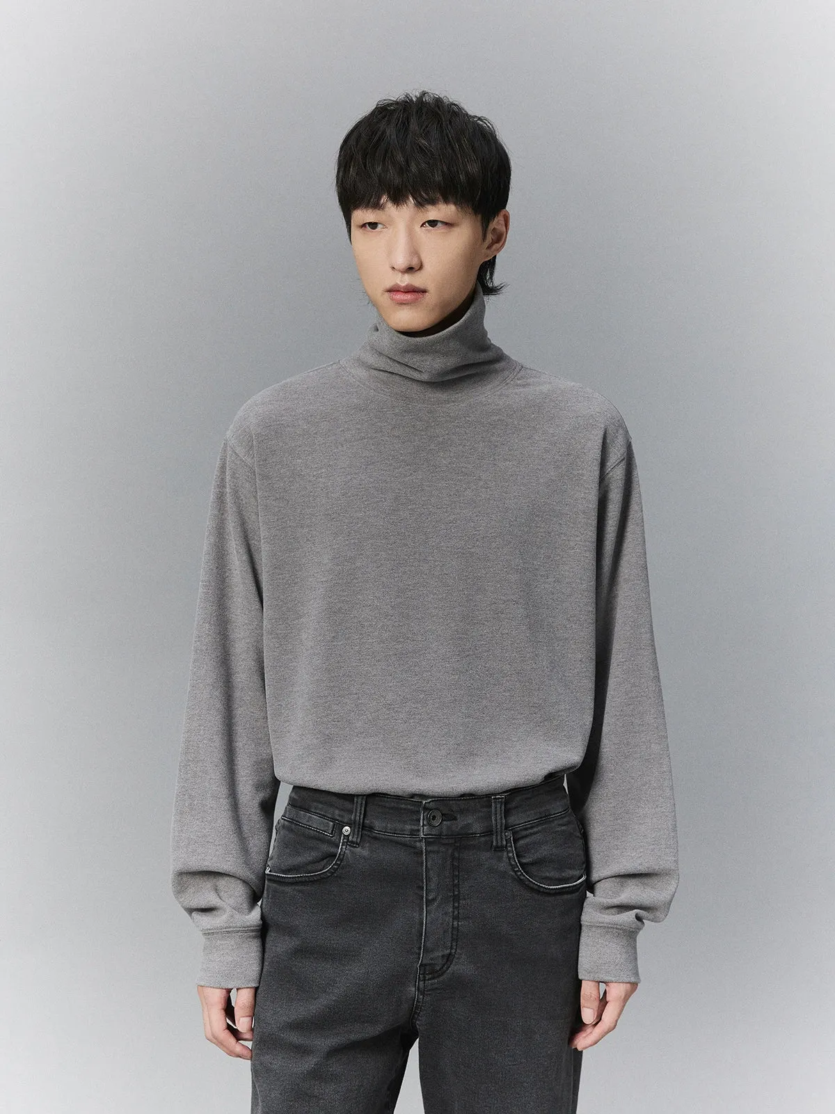 Convertible Turtleneck Long Sleeve Base Layer