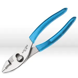 D5118 Klein Tools Slip-Joint Pliers,With plastic-dip handles,Size 8"