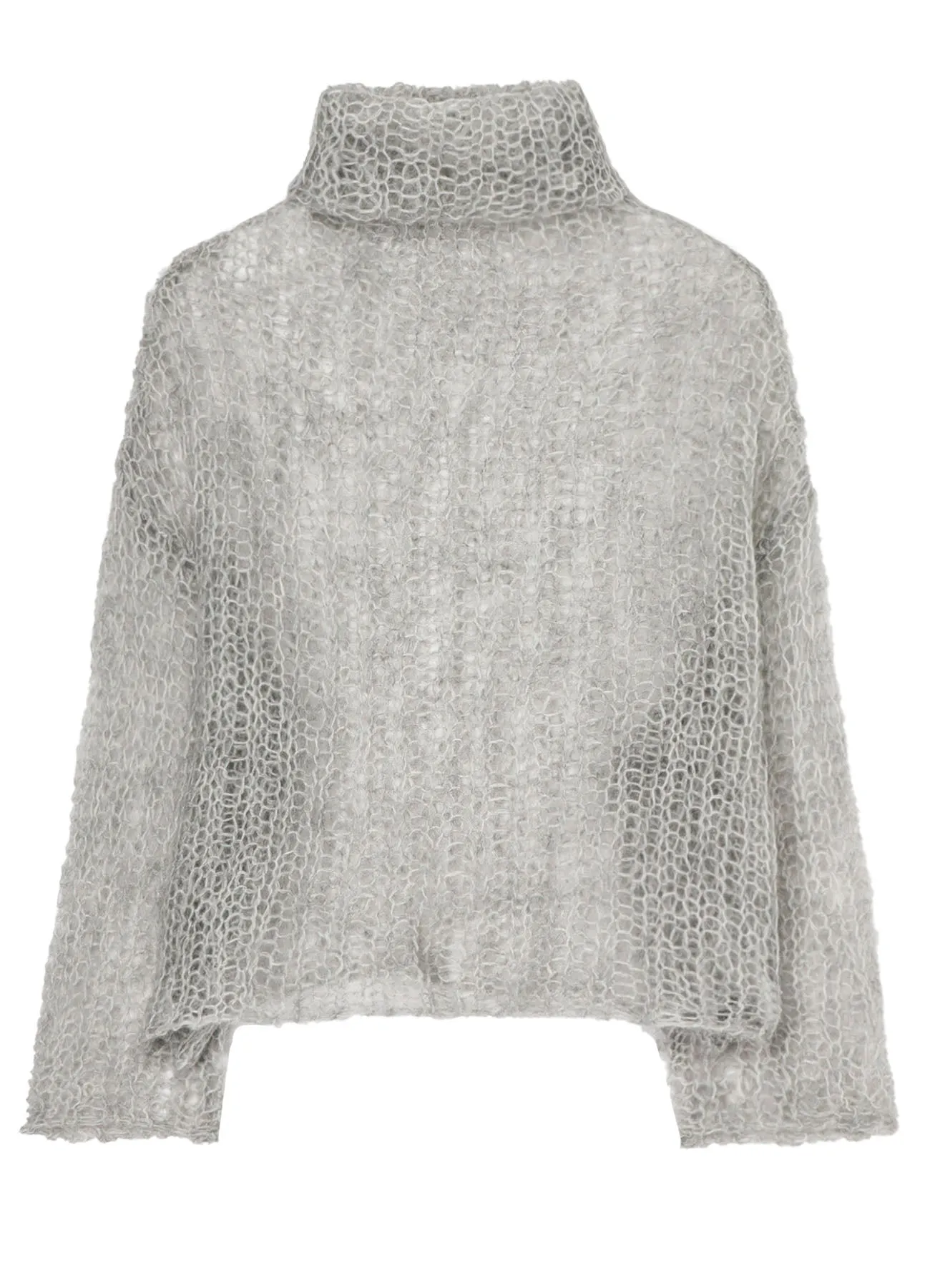 DIAN 2 R-MOHAIR HIGH NECK PULLOVER