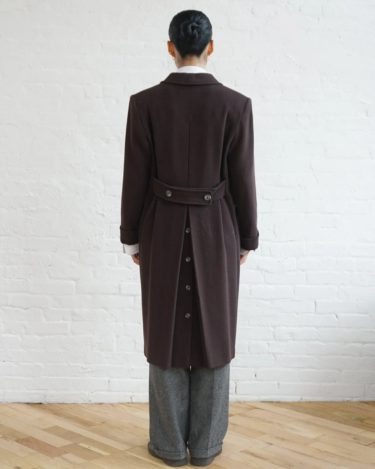 Double Breasted Wool Coat