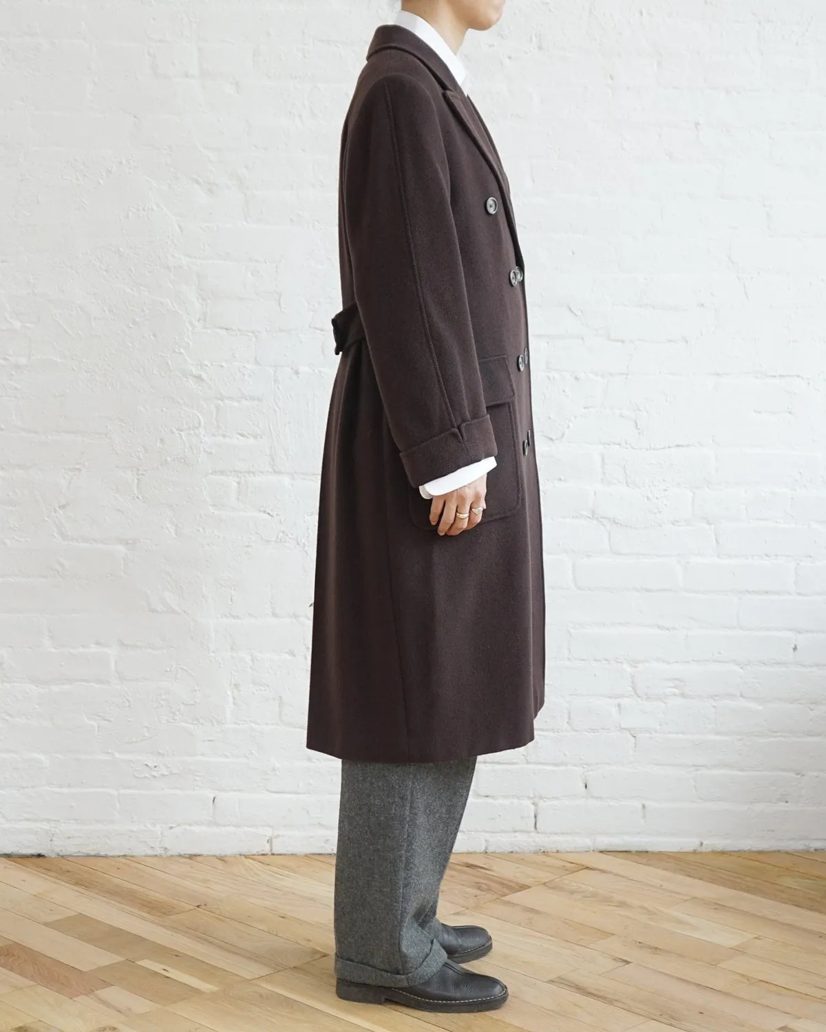 Double Breasted Wool Coat