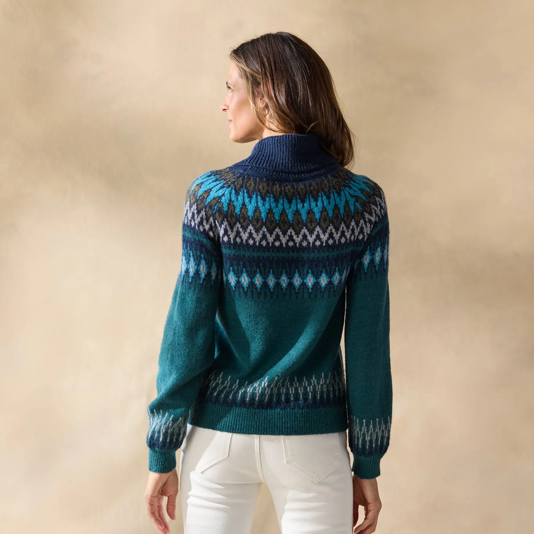 Fenella Fair Isle Sweater, Petite