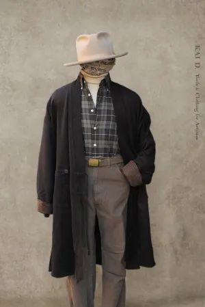 Full Length Japanese Farmer Coat - Wyoming - M (NO RETURN) (Copy)