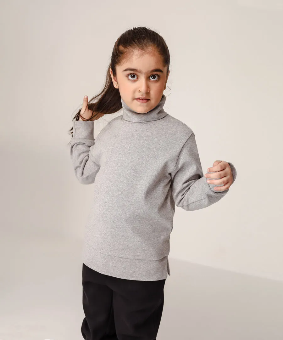 Girls' Essential Turtleneck