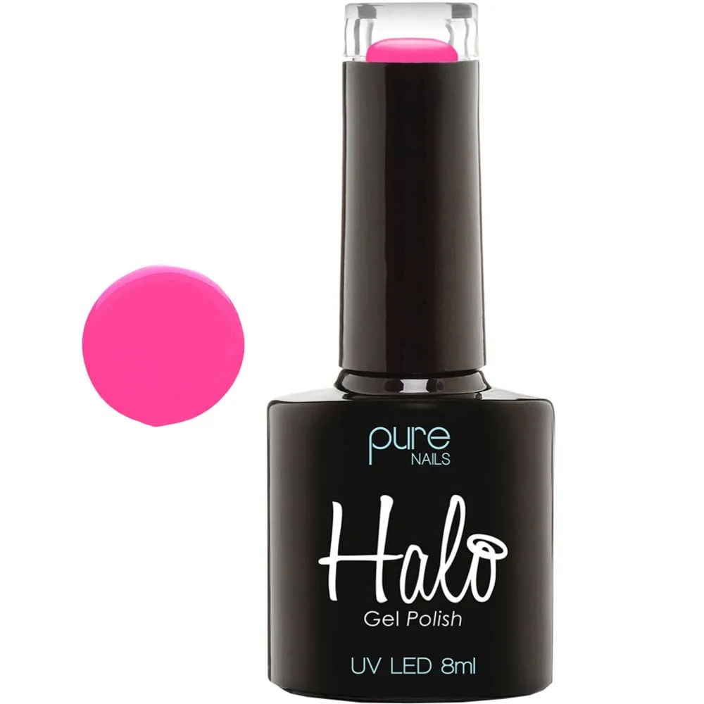 Halo Neon Pink Gel Polish 8ml