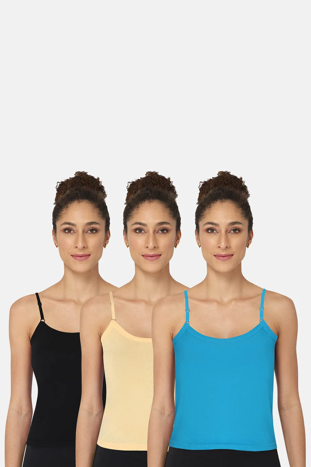 Intimacy Camisole-Slip Special Combo Pack - In05 - Pack of 3 - C33