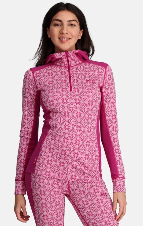 KARI TRAA ROSE HOODIE MERINO WOMENS BASE LAYER TOP