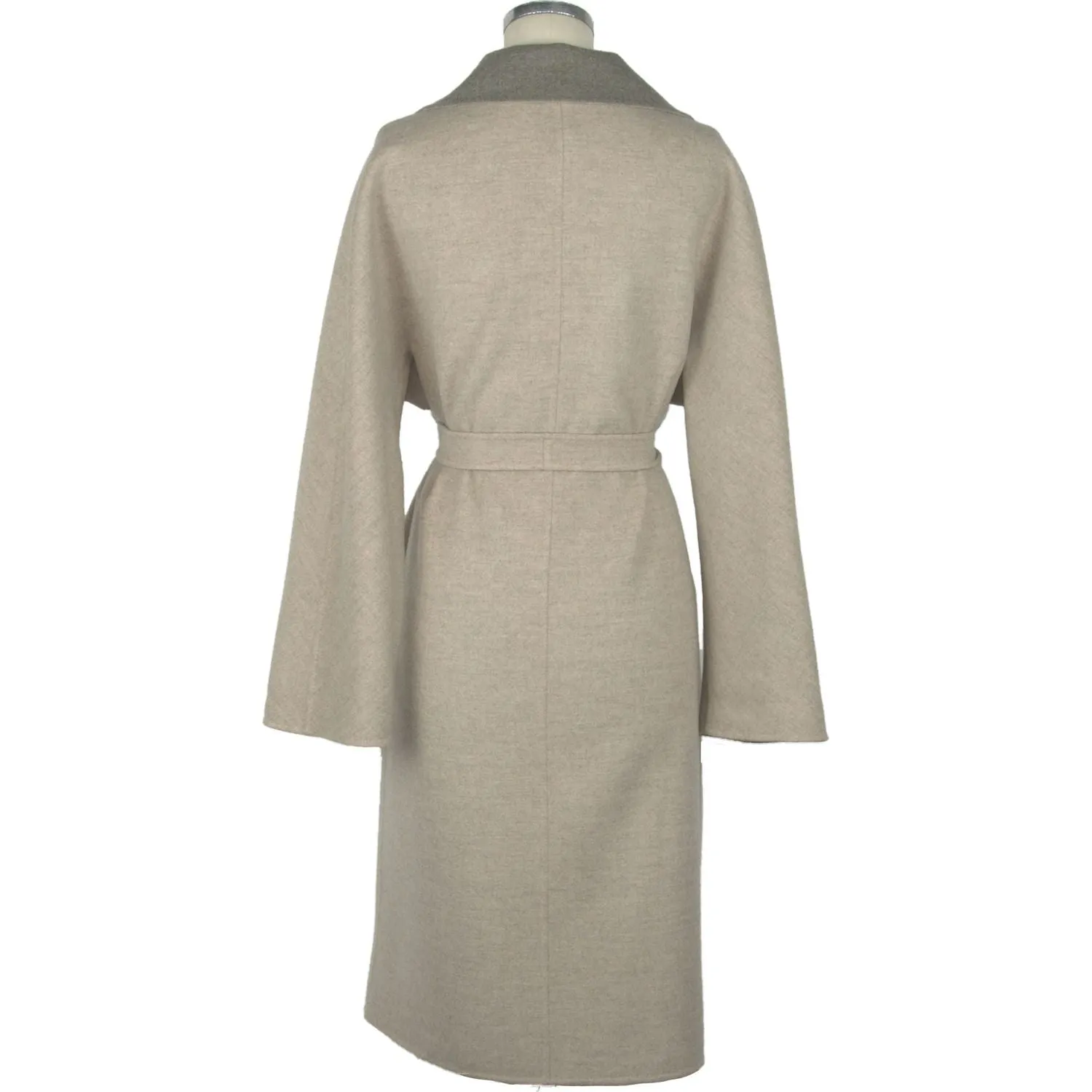 Made in Italy Elegant Italian Virgin Wool Coat