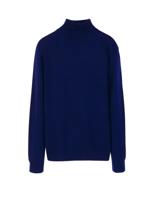 Men Turtleneck Sweater_Navy