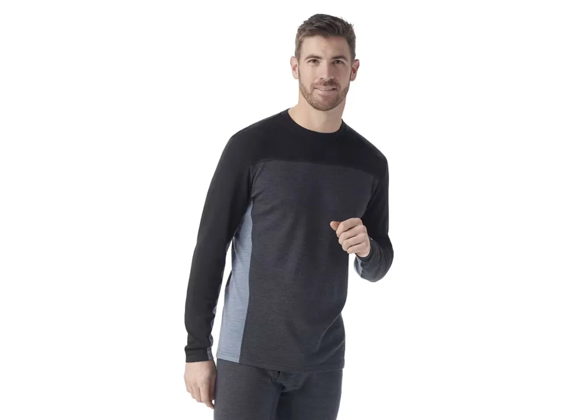 Men's Classic Thermal Merino Base Layer Colorblock Crew