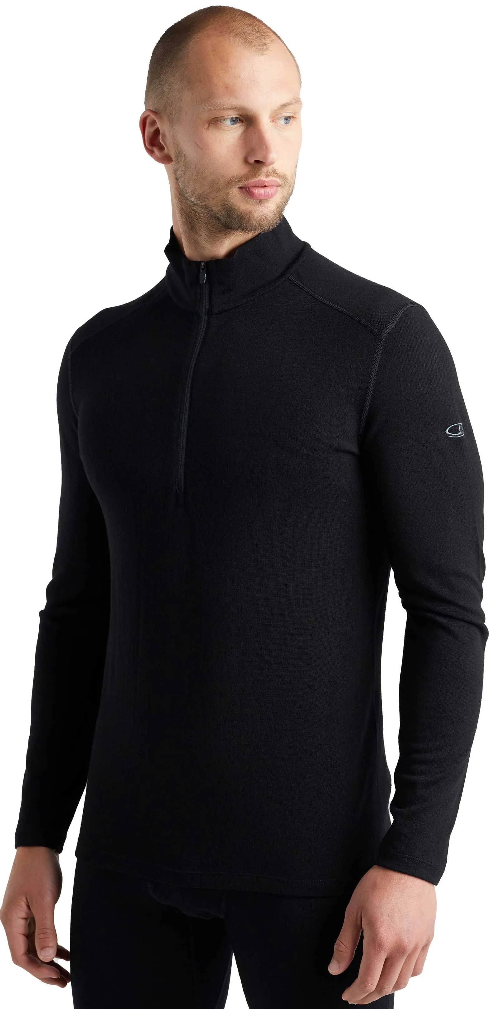 Men's Icebreaker Merino 260 Tech Long Sleeve Half Zip Base Layer {IC-104372}