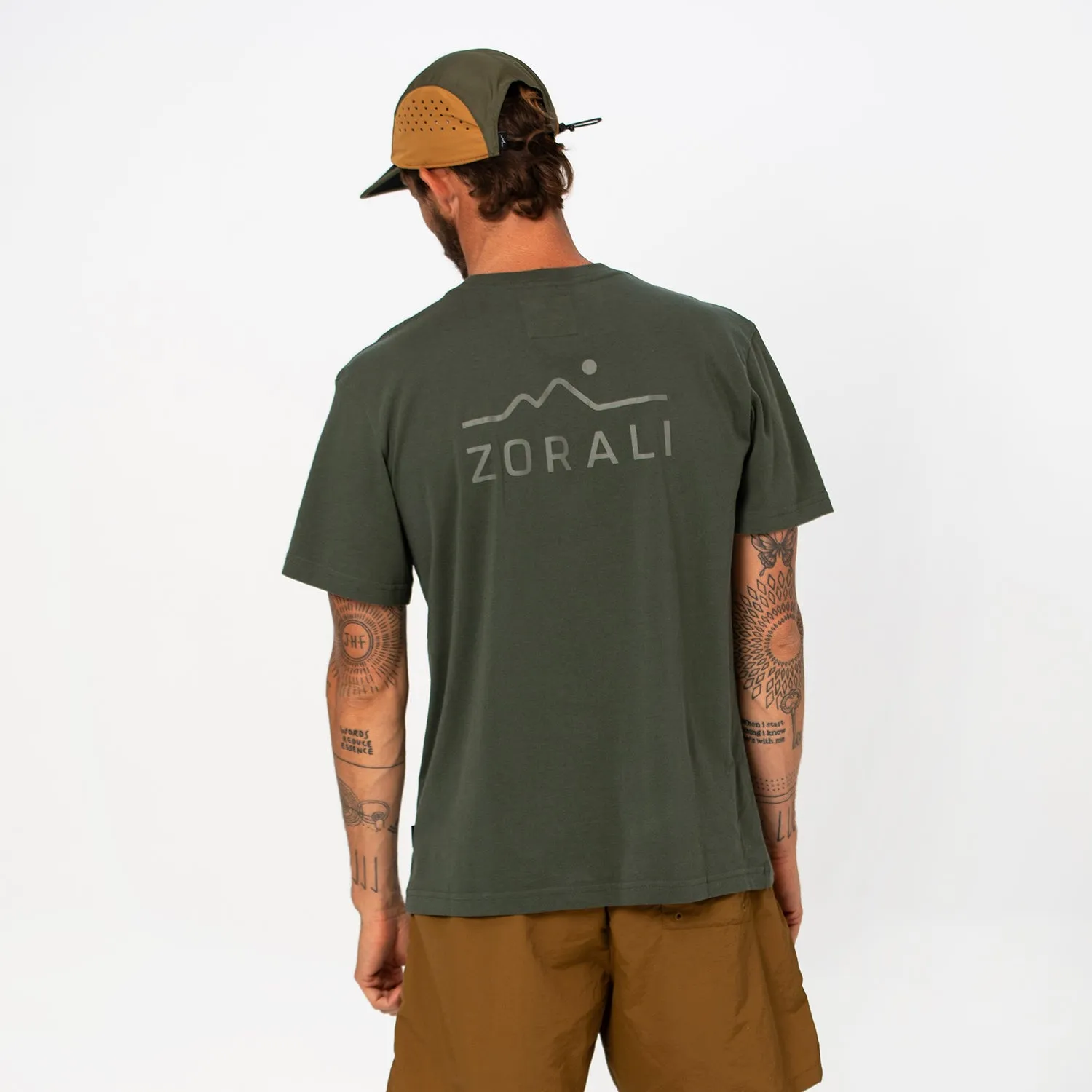 Mens Trash Tee Forest Green