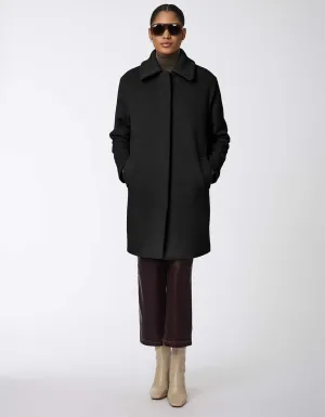 Modern Line Wool Coat