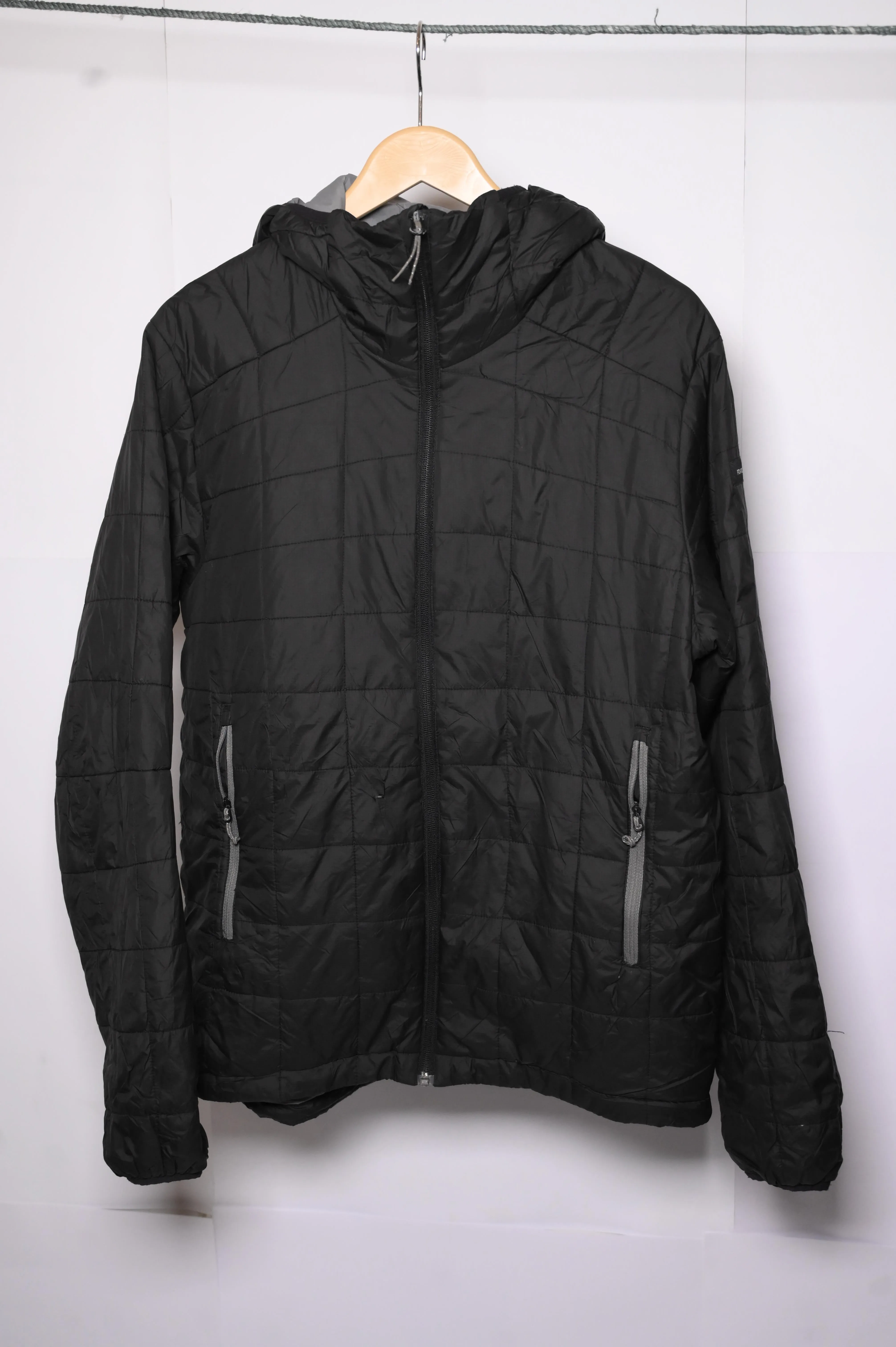 Mont Blanc Black Men’s Puffer Jacket - Medium