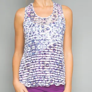 Mosaic Sheer Layer Top