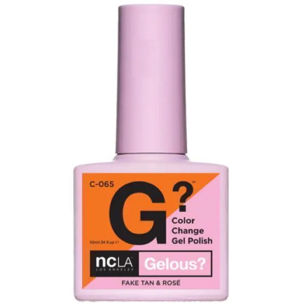 NCLA Gelous - Fake Tan & Rose Color Changing Gel