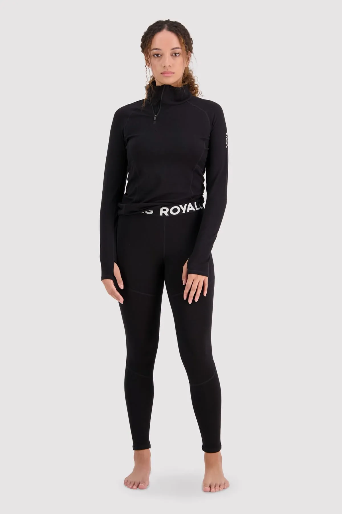 Olympus Merino Base Layer Legging - Black