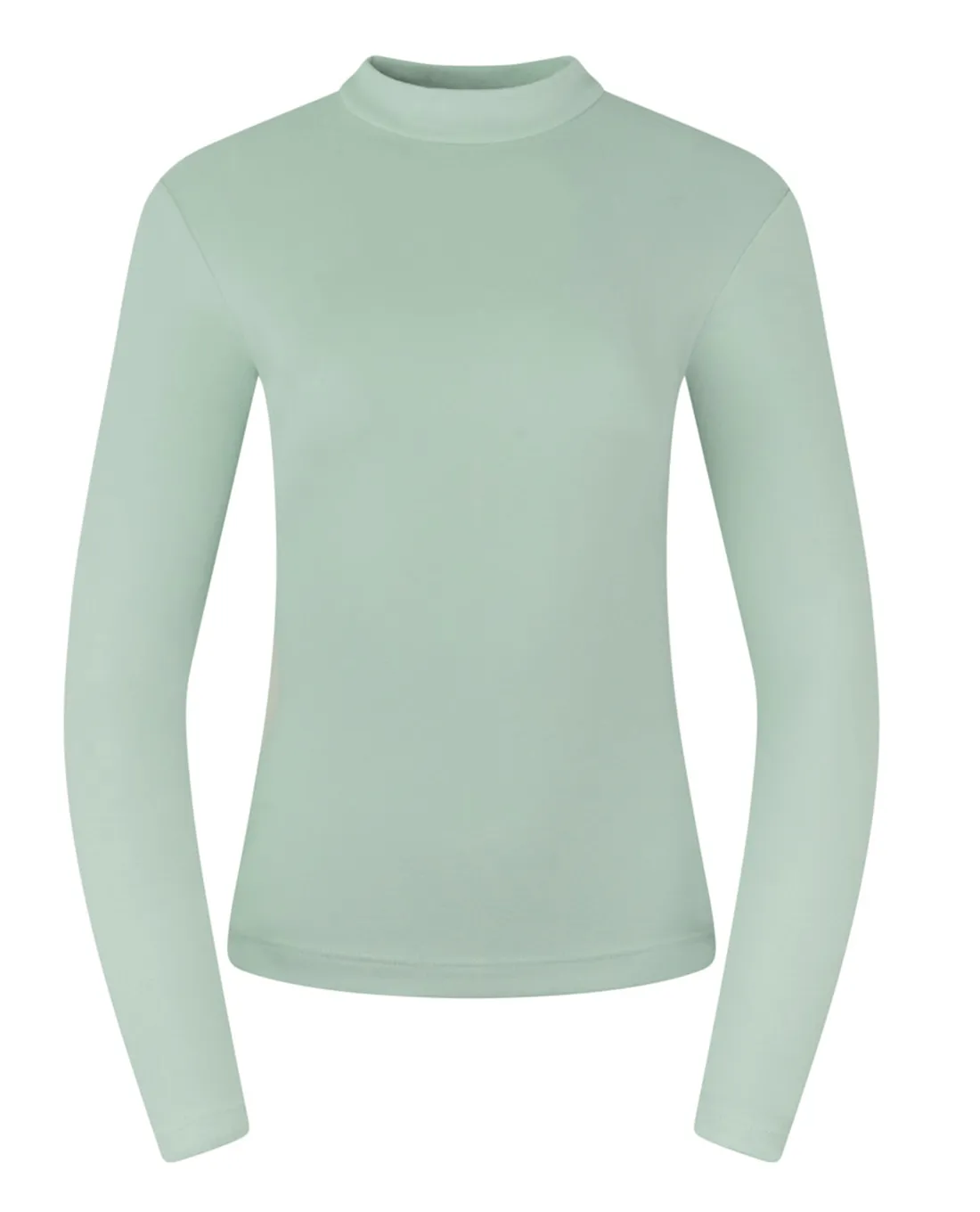 PURE GOLF Olwen Mock neck Winter Top 502 Frosted Sage