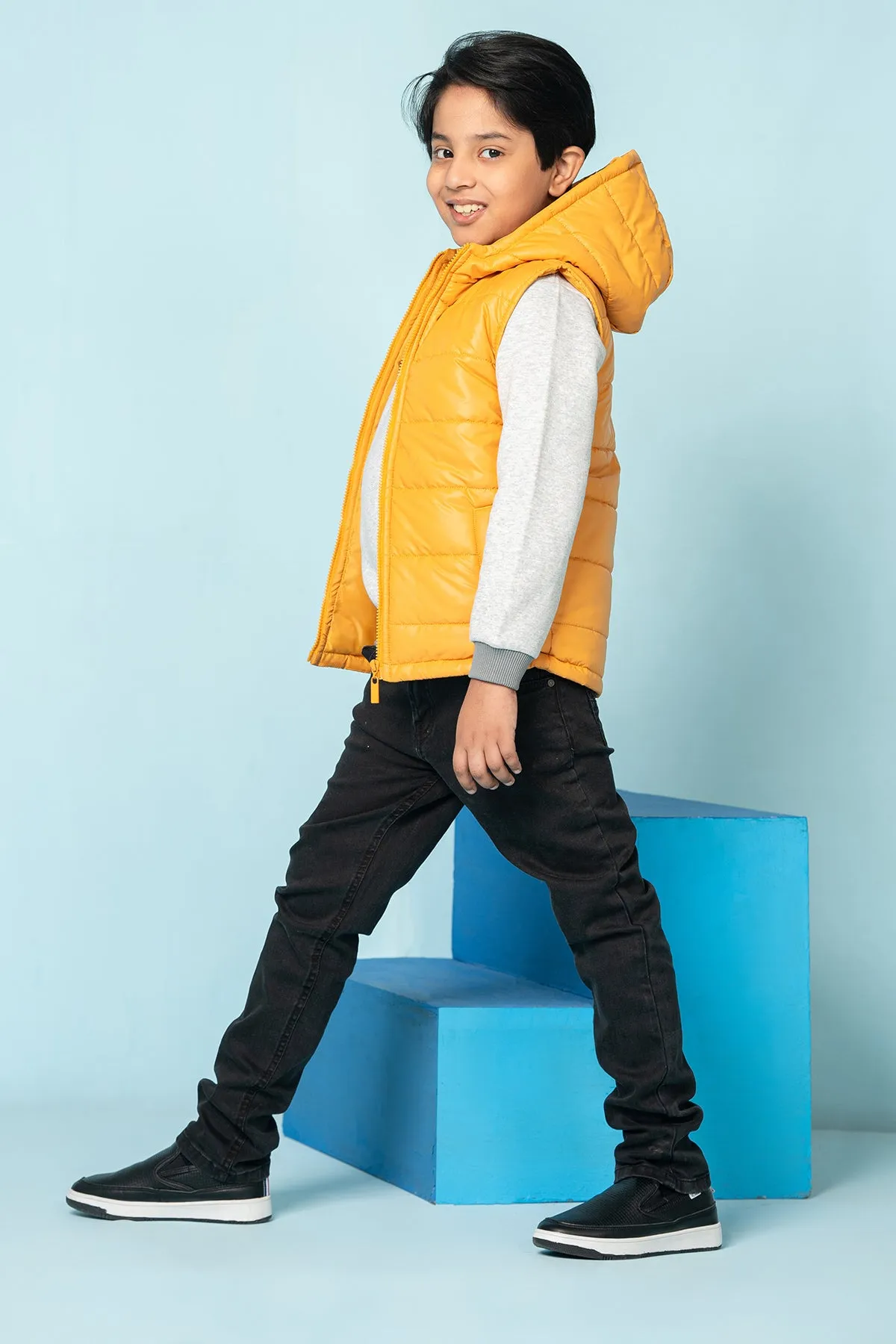 "XENIA" Sleeveless Puffer Jacket