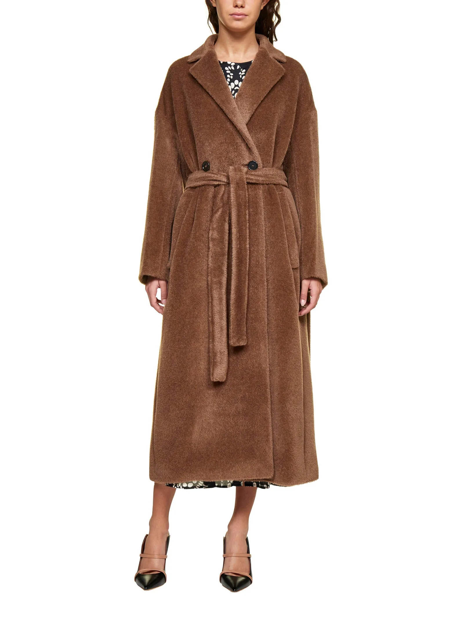 'S Max Mara Drina Tie Belt Coat