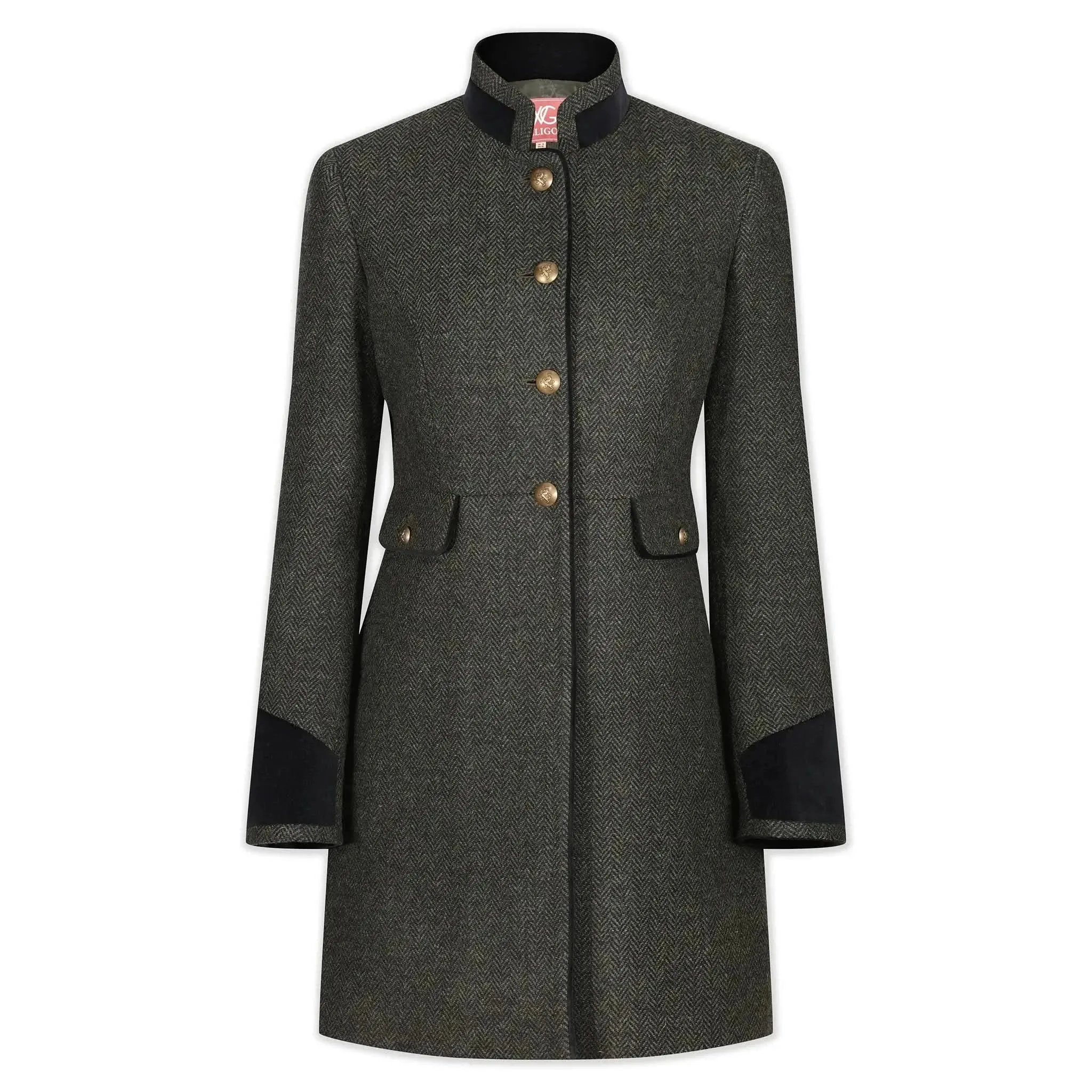 Savannah Khaki Wool Coat