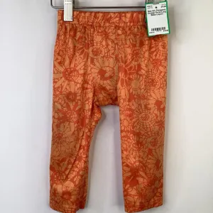 Size 6m: Patagonia Orange Floral Long Base Layers