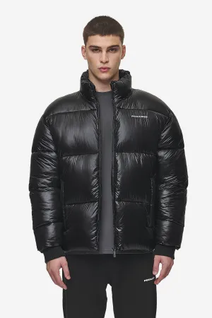 Solin Light Glossy Puffer Jacket Black