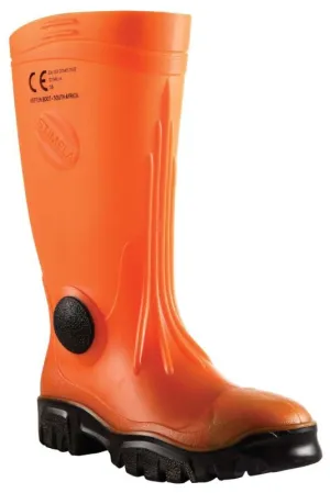 Stimela Commander Safety Gumboots (Hi Vis Orange) FWG907