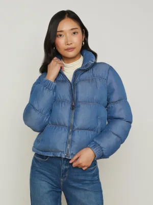 Stowe Denim Down Puffer Jacket