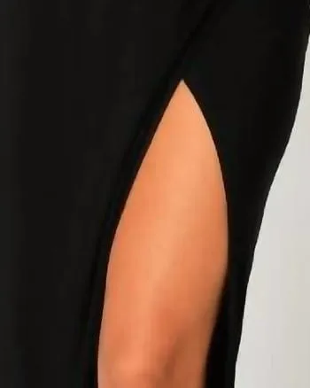 Strapless Maxi Dress In Black | Black