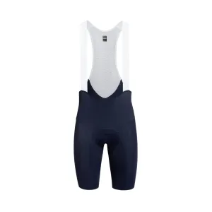 SUAREZ Unique 2.3 Bib Shorts White Navy Blue