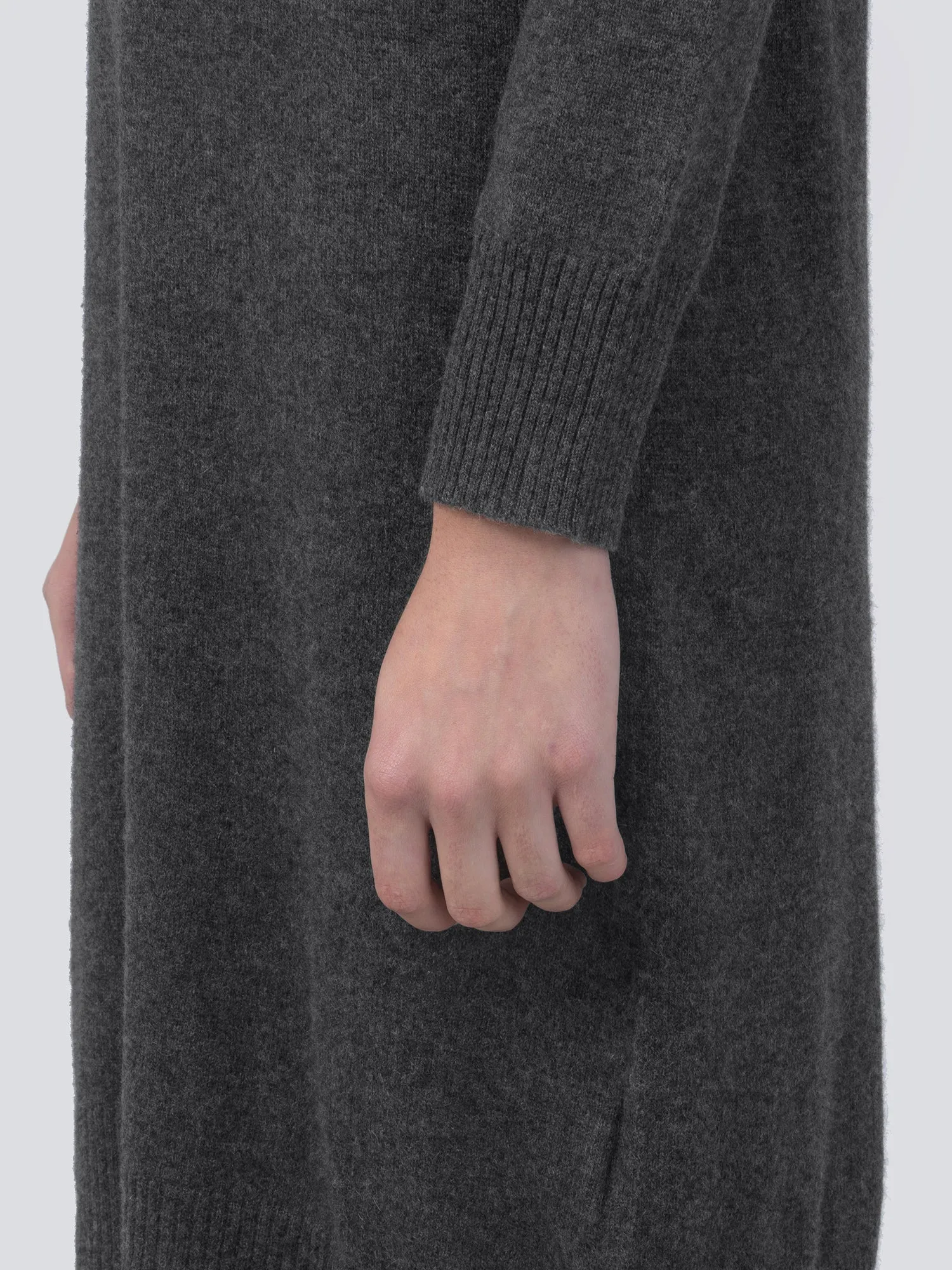 Turtleneck Maxi Dress_Graphite