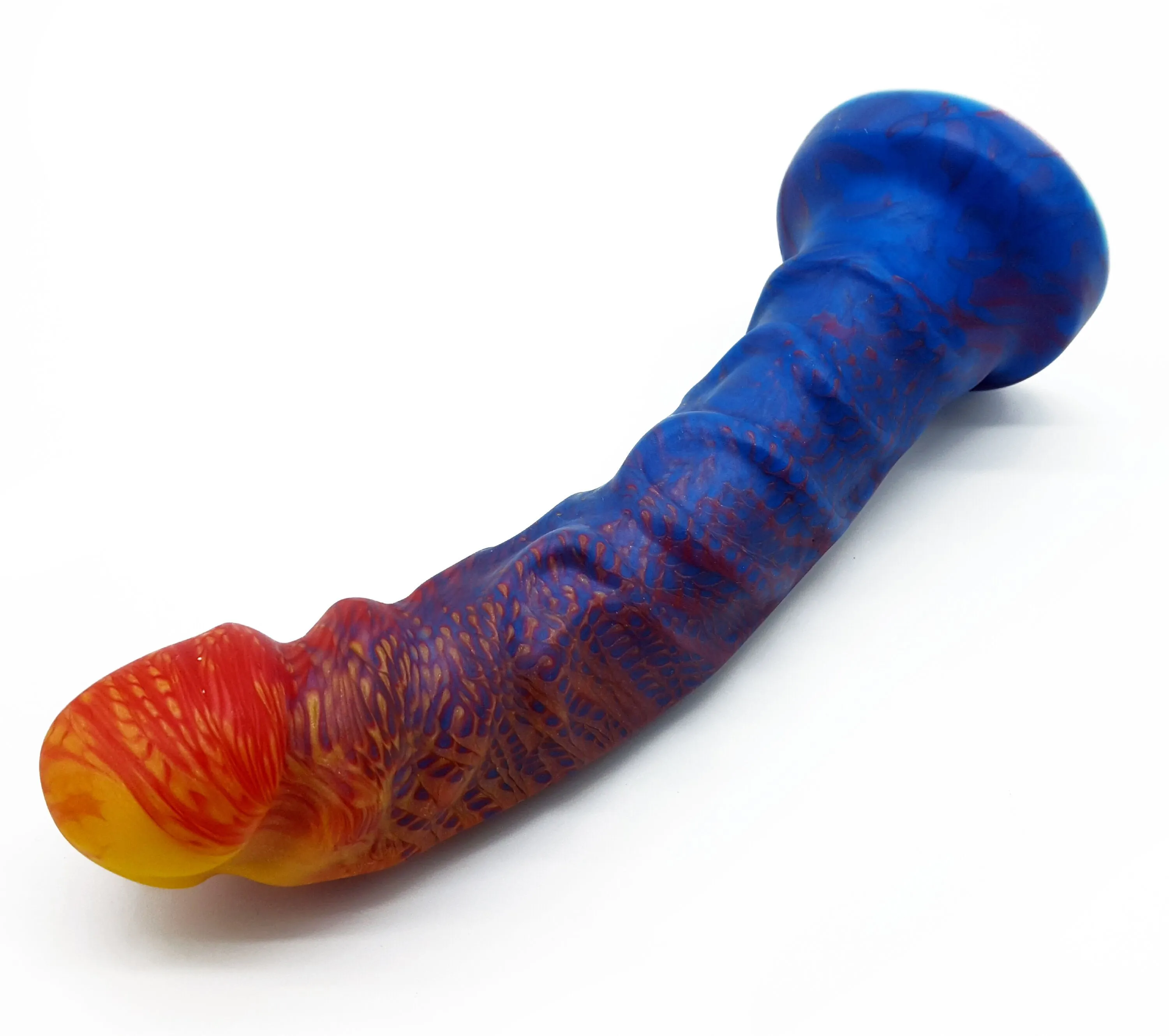 Uberrime Night King Fantasy Dildo Fire & Ice Colors