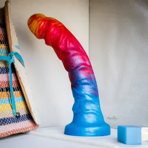 Uberrime Night King Fantasy Dildo Fire & Ice Colors