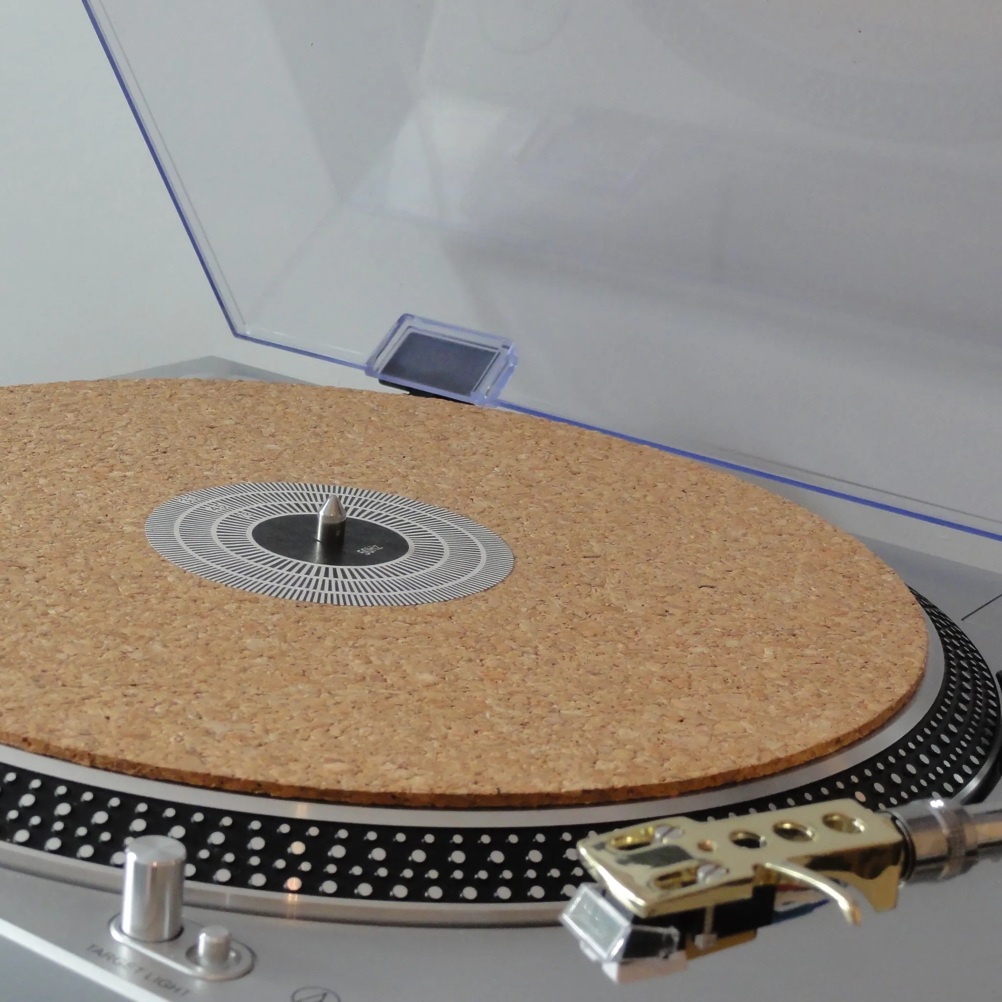 Vinyl Guru Turntable Slip Mat Platter Cover with Stroboscope